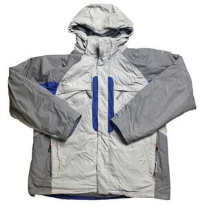 THE NORTH FACE TNF 3 IN 1 SNOW RAIN HIKING JACKET L LARGE WINTER CAMP MEN USED